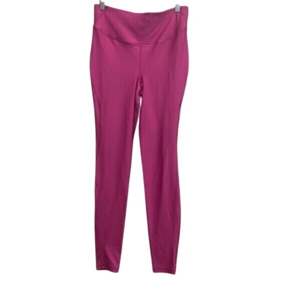Lululemon Base Pace High-Rise Fleece Tight Leggings 28" Wild Berry Hot Pink 10 - Picture 2 of 8